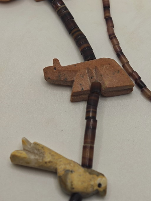 Collier fétiches Amérindien 