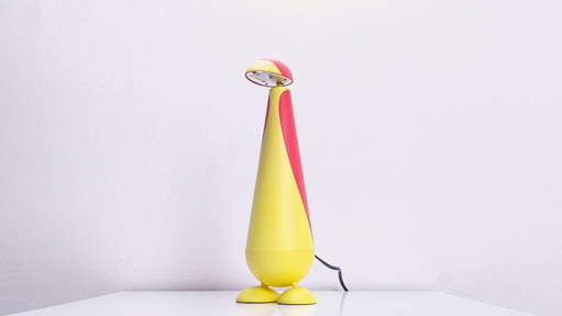 Lámpara de mesa/escritorio de pingüino posmoderna
