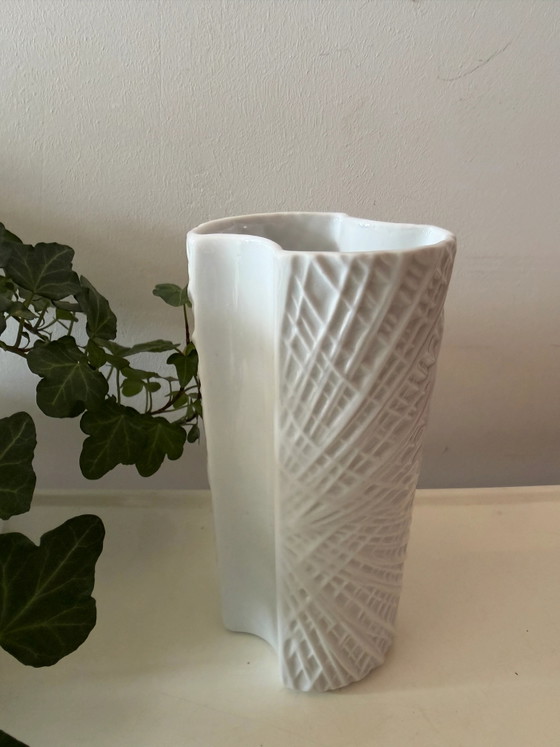 Vaso Vintage in Porcellana Bianca Bavaria – Vasi, Porcelain (photo 2 of 6)