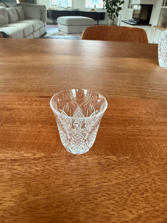Image 1 of Vintage crystal glass set 