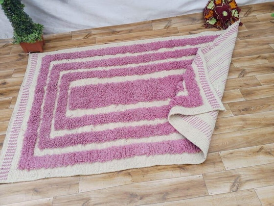 Alfombra bereber tradicional marroquí de 2/3 m – Aime Té, Wool (photo 3 of 6)