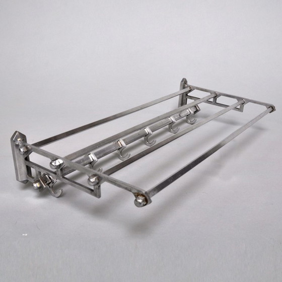 Appendiabiti Art Déco, anni '50 – Aluminium (photo 5 of 8)