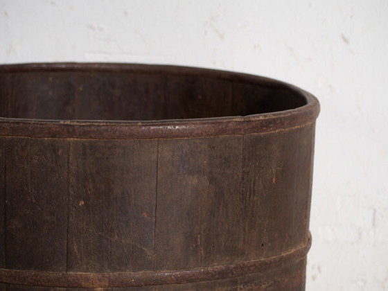 Secchio in legno antico – Cina, circa 1900 – Oggetti decorativi, Wood, Iron, Rustic (photo 18 of 40)