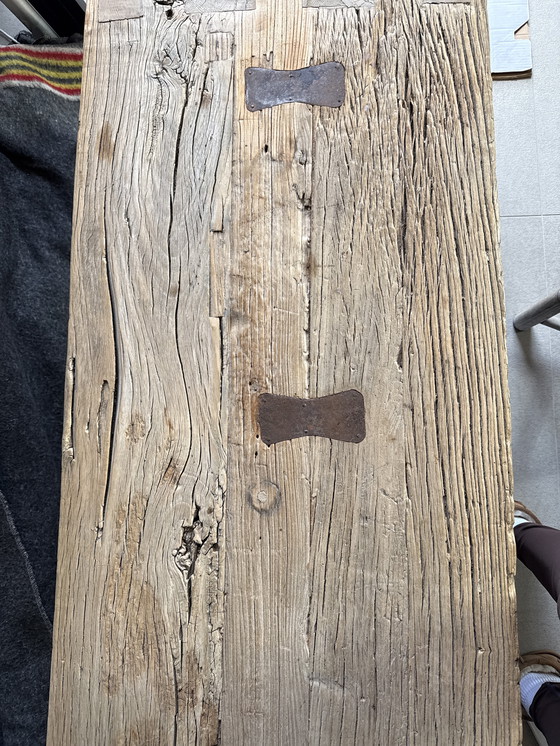 Image 1 of Table basse : chêne massif ancien