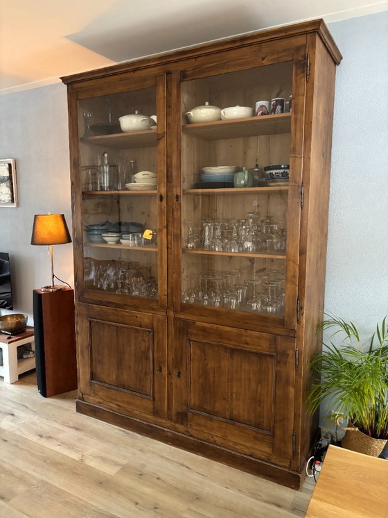 Image 1 of Vetrina originale in pino