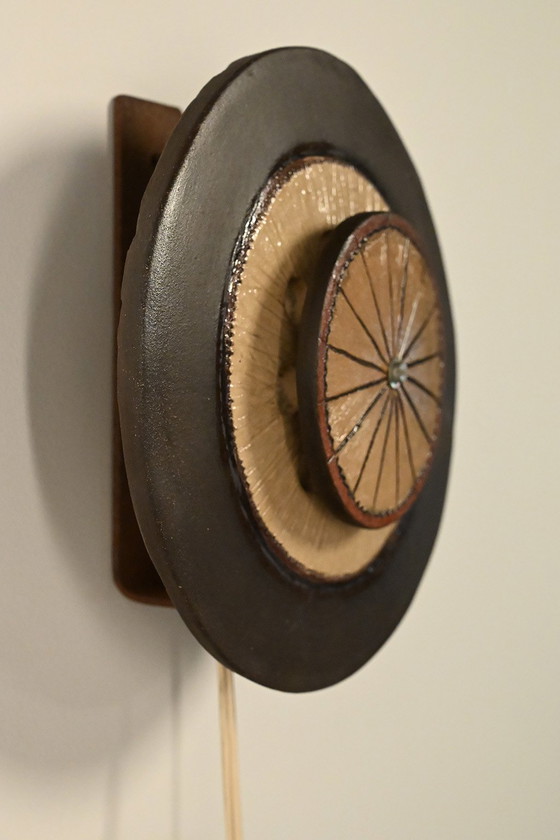 Image 1 of Elegante lampada da parete in ceramica danese