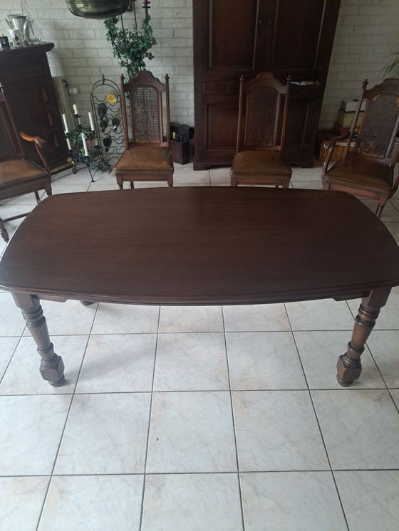 Image 1 of Oak dining table
