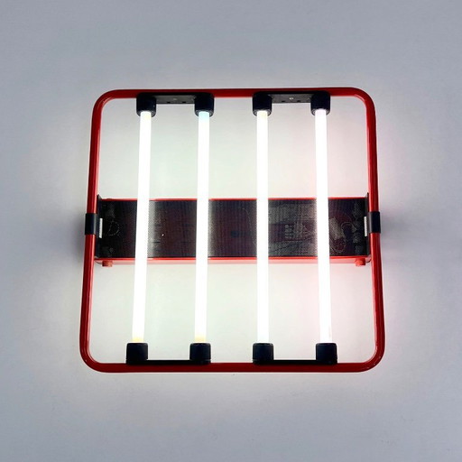 Applique Quattro Neon de Gian N. Gigante pour Zerbetto, 1980