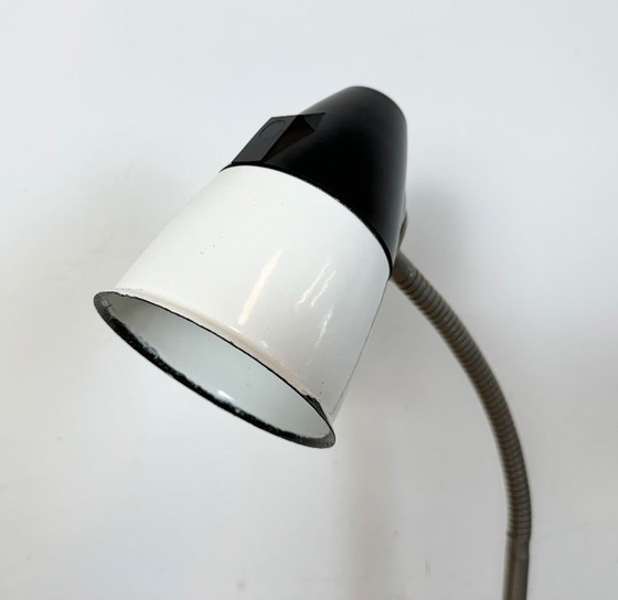 Image 1 of Industrial Soviet  Gooseneck Work Table Lamp, 1960s