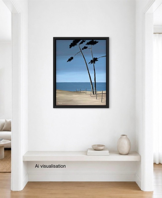 Acrylic on stretcher 65x50cm – Paintings & Drawings, Canvas (photo 10 of 10)