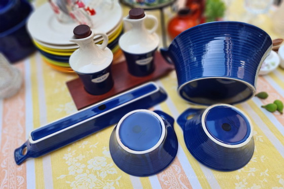 Image 1 of Malin Gustavsson per SAGAFORM Svezia Set di tapas blu cobalto