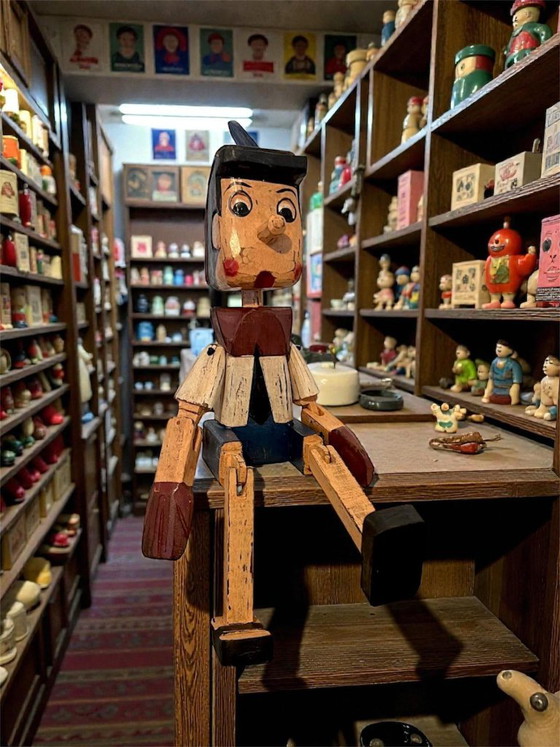 Wooden Pinocchio doll – 44 cm – handmade – Decorative Objects (photo 5 of 5)