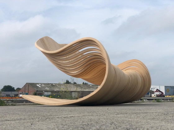 Parametric rocking chair – 3-5 seaters, Wood (photo 11 of 11)