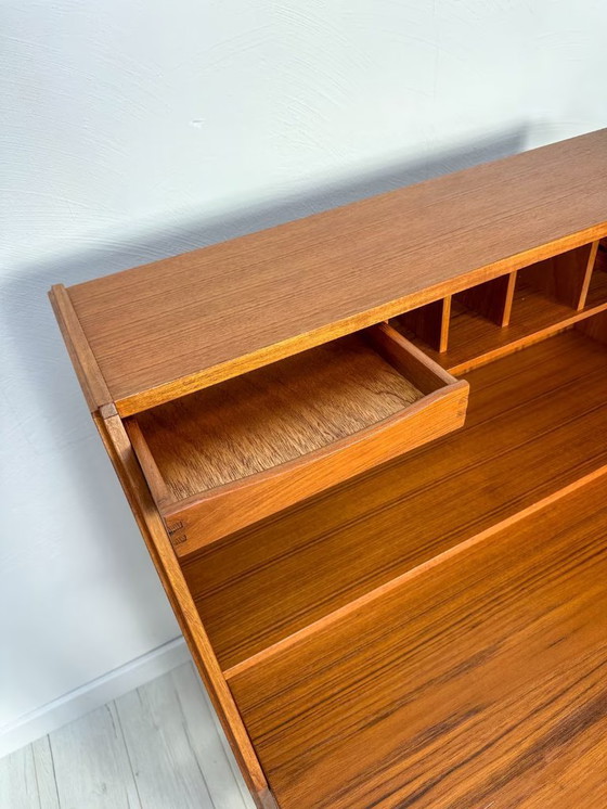 Image 1 of Segreteria danese vintage in teak di Dyrlund anni '60-'70
