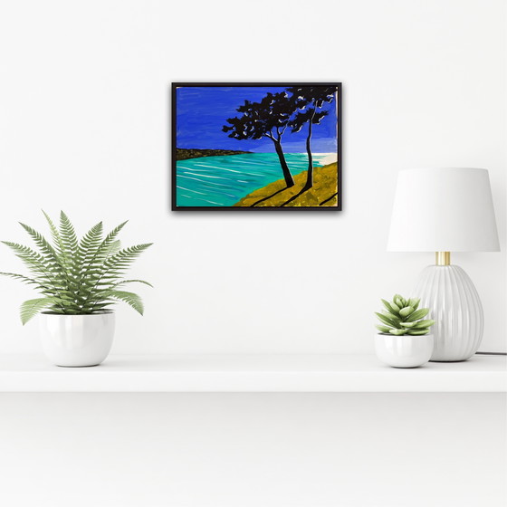 Image 1 of Gouache on 250g natural paper. Size 40x30cm.