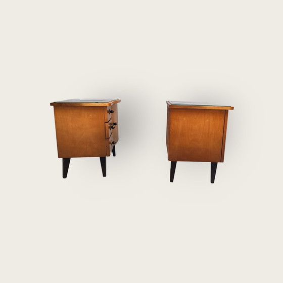 Image 1 of 2X Tables de nuit Mid Century