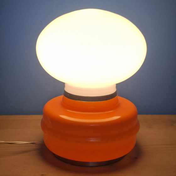 Image 1 of Magnifique lampe italienne vintage de style spatial