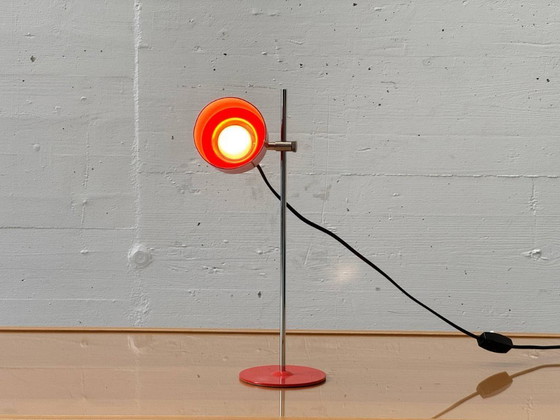 Image 1 of Vintage retro metal table lamp, 1970s