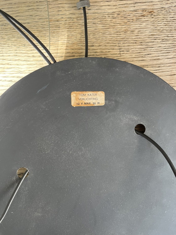 Lampada a sospensione di design Tom Kater - piatto in vetro trasparente – Lampade a sospensione, rvs (photo 6 of 8)
