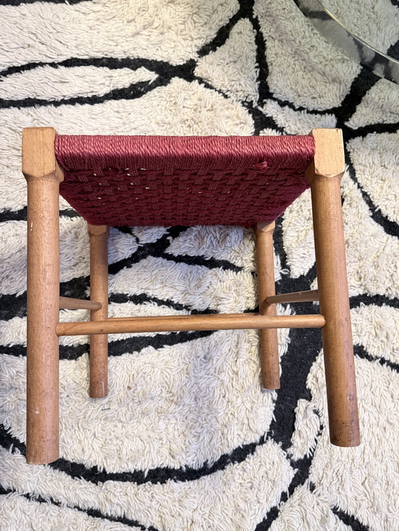 Image 1 of Krukje Deense stijl jaren vintage in tessuto intrecciato anni '60 