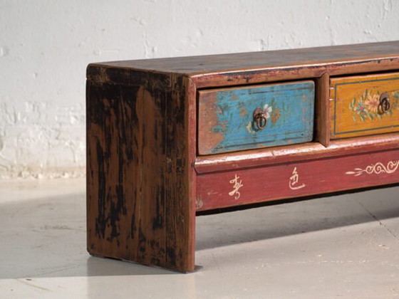 Mobile basso antico in legno di olmo – Cina, circa 1900 – Credenze con vetrina, Iron (photo 11 of 40)