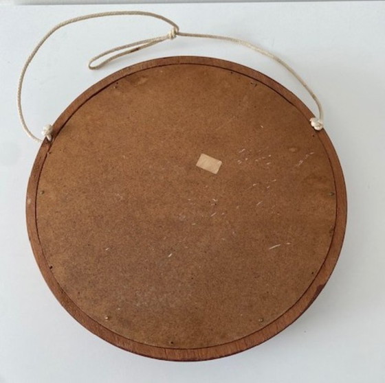 Teak Mirror Scandinavian / Danish Design – Wood, Glass (photo 5 of 5)