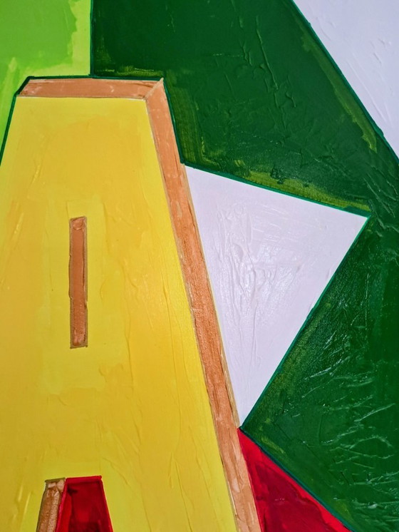 Image 1 of Enzo SAN MARCO - Liefde met een hoofdletter A - Schilderij van de kunstenaar