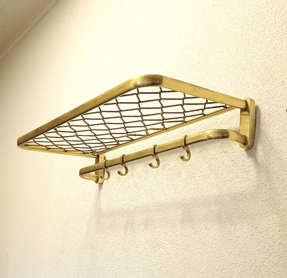 Image 1 of Fifties String Coat Rack