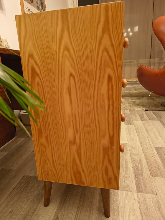 Image 1 of Cassettiera / comò vintage anni '70 | legno di pino