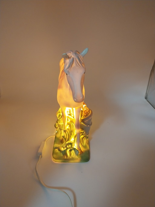 1 x lampada Heico Germania cavallo 1990