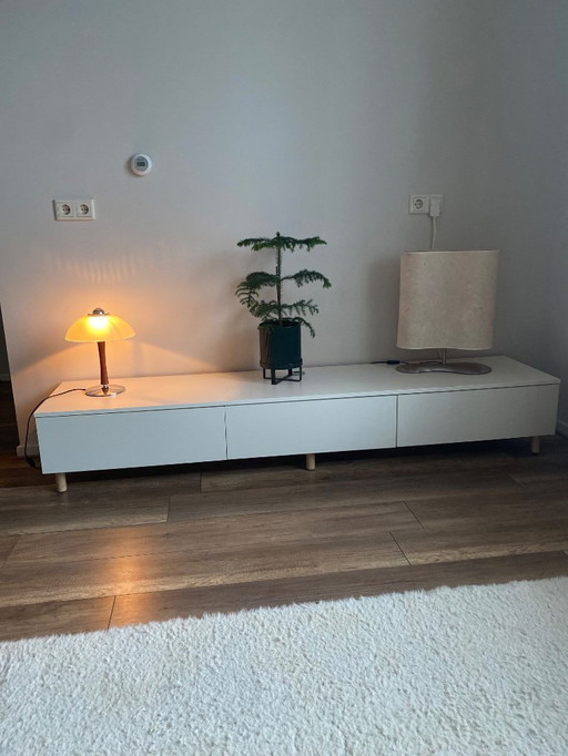 Tv meubel met opbergruimte (gekocht bij Lundia)