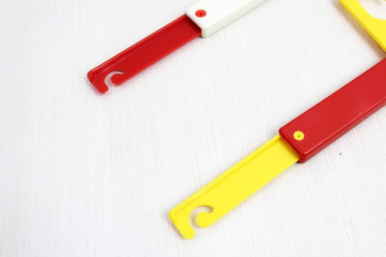 Image 1 of Set of 4 vintage folding hangers