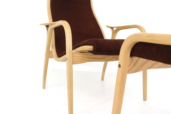 Image 1 of as new, Museum Condition! Vintage Lamino Chair from 1966, Yngve Ekström for Swedese, Nubuck Leather