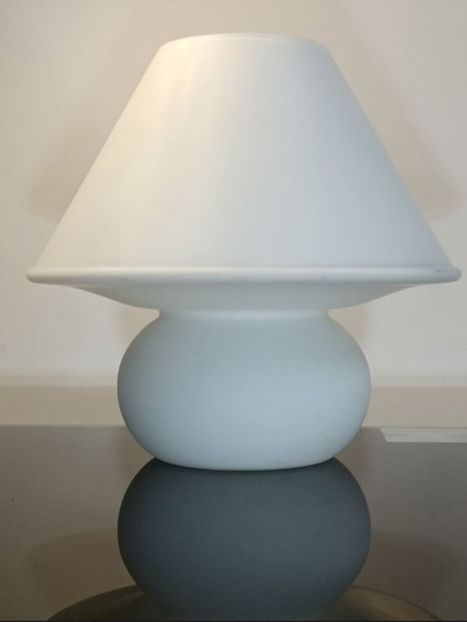 Mushroom lamp by Glashutte Limburg 1970s