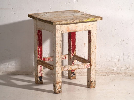 Antique bedside tables in pine wood – Central Europe, circa 1940 #11 – Nightstands, Rustic (photo 37 of 40)