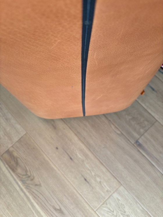 Image 1 of Montis Lotus lederen fauteuil - set van 5
