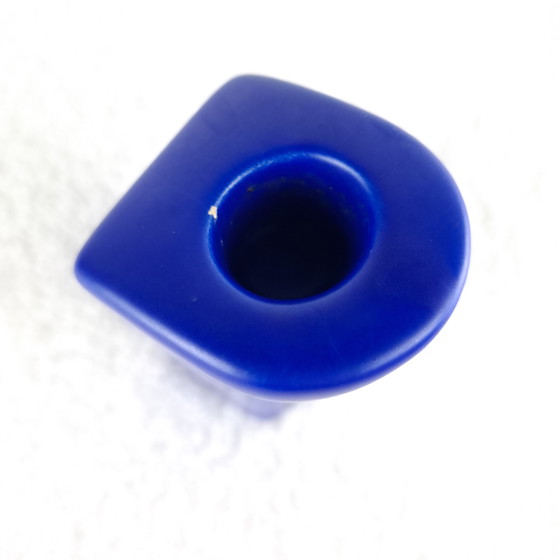 Image 1 of Vintage Asa kandelaar Memphis Milano design jaren 80 blauw