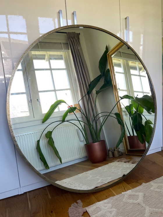 Grand miroir rond – Maisons du Monde, Glass, Metal (photo 7 of 11)