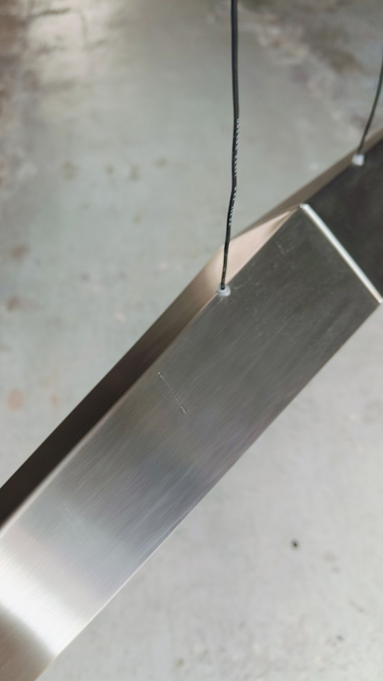 Image 1 of Lampada a sospensione minimalista spaziale anni &#39;80 Hala Halogen Design