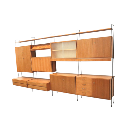 Image 1 of Vintage Omnia wall system designed by Ernst Dieter Hilker in the 1960s