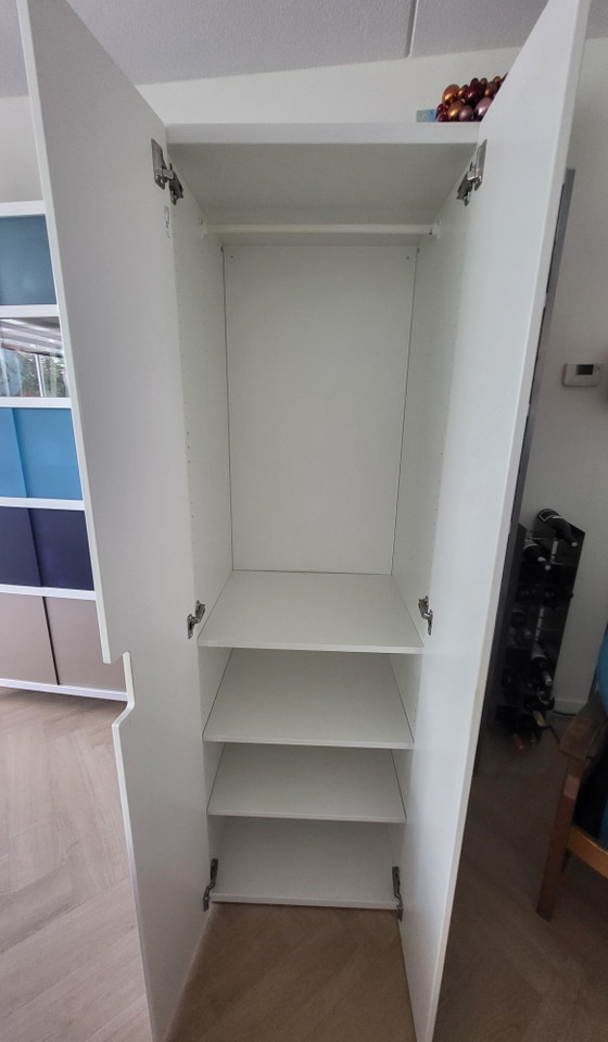 Ikea (Children's) Wardrobes in White with Interior Filling – Mdf, Plastic (photo 5 of 6)