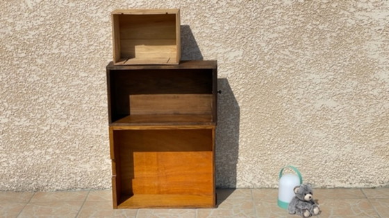 Scaffale Vintage con Cassetti in Rovere Massiccio – Credenze, Wood (photo 3 of 30)
