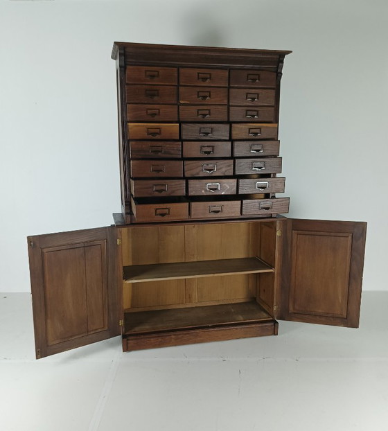 Image 1 of Antiker Notarschrank / Aktenschrank