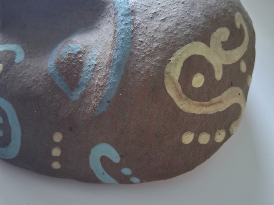 Image 1 of Death mask,ceramic