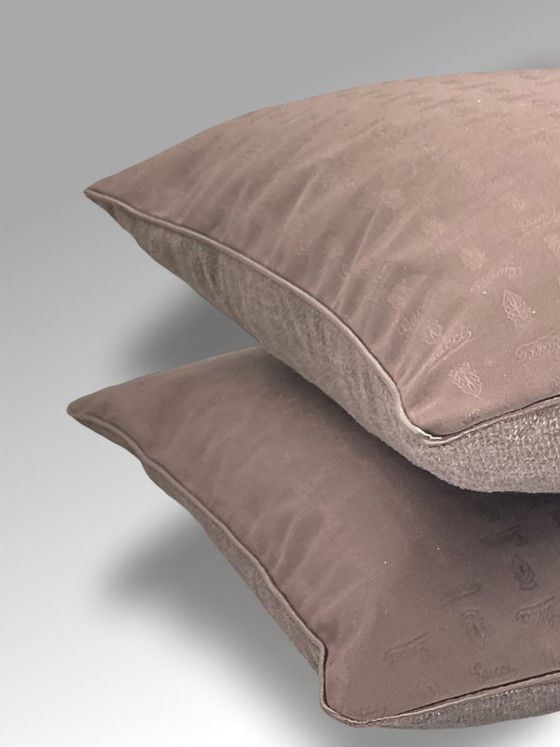Image 1 of Gucci - Set of 2 new pillows made of Vintage Gucci viscose