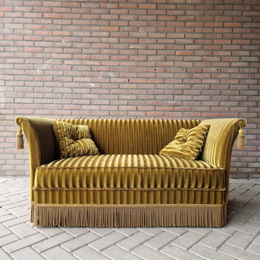 50's Vintage Bench / Two-Seater Bench / Classic Bench / Bench / Green Bench