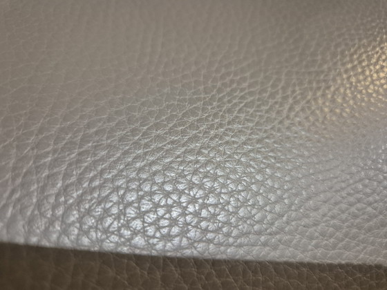 Image 1 of 4x Leolux Callas Chairs Dining - Grey - Leather New Condition