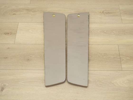 Image 1 of Set of Two Mirrors, Danish Design, 1960s, Production: Denmark