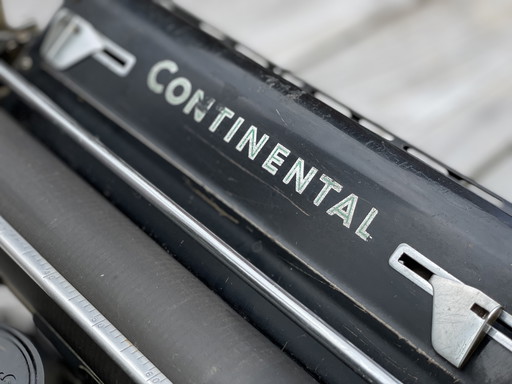 Machine à écrire Wanderer Continental 1922 Berlin en parfait état de marche - Nettoyée et huilée