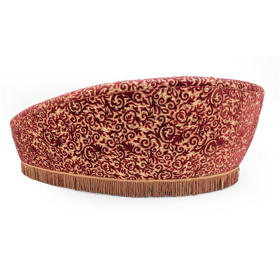 Image 1 of Mid-century Modern Italian Curved Sofa by Federico Munari 1950s